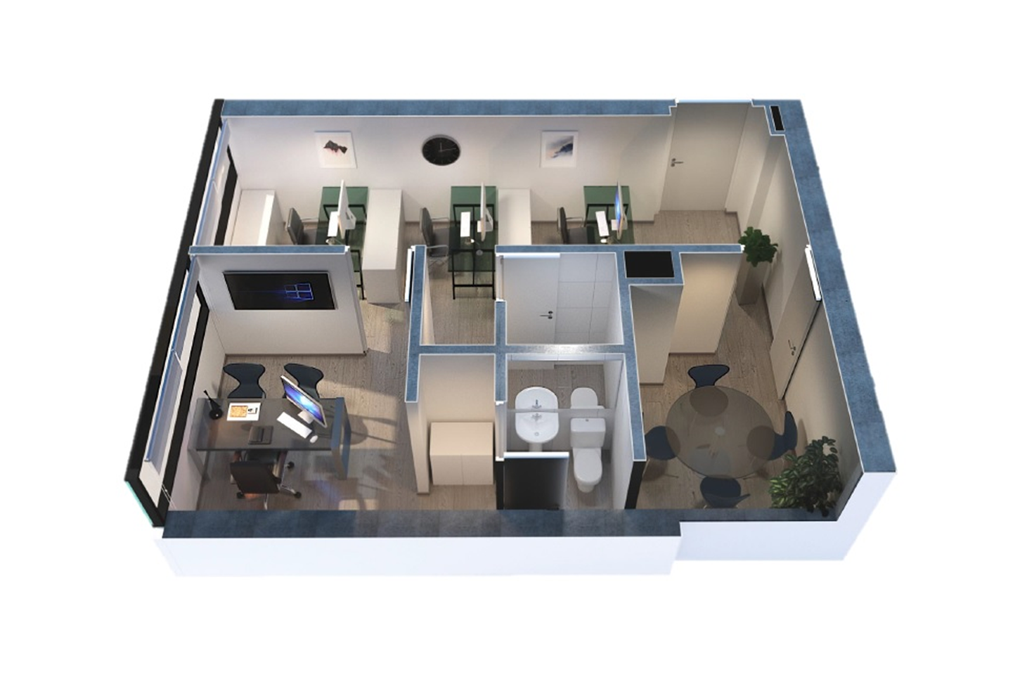 10-conjunto de oficinas